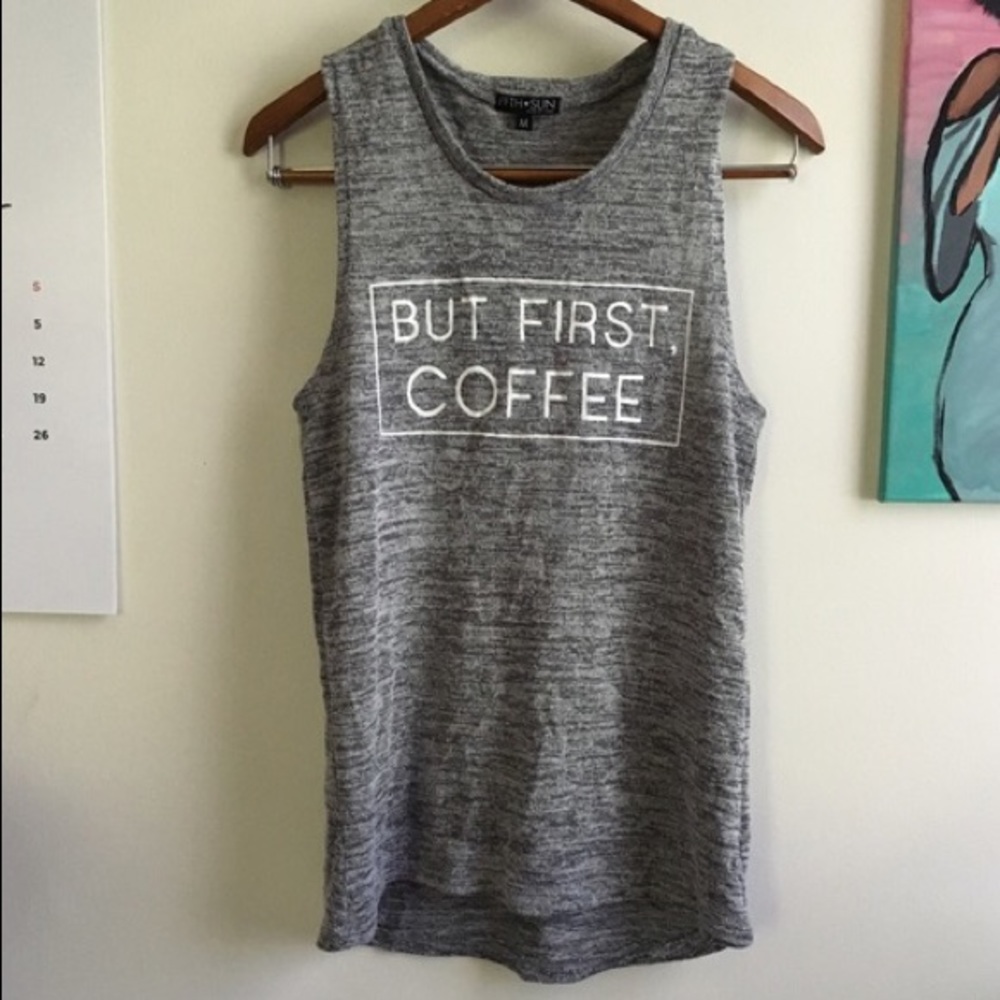 First Coffee Tank